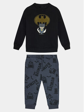 OVS OVS Tepláková souprava BATMAN 1898144 Černá Regular Fit