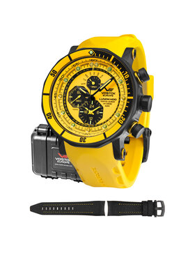 Vostok Europe Vostok Europe Zegarek YM86-620C504S Żółty