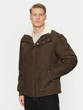 BOSS BOSS Kurtka zimowa H-Cemmi 50523387 Brązowy Regular Fit