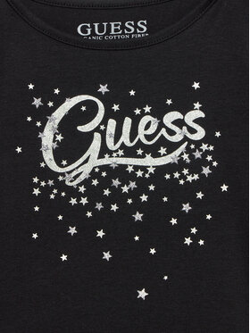 Guess Bluza K4BI02 J1314 Črna Regular Fit