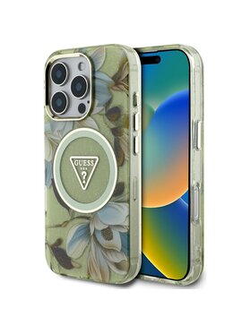 Guess Guess Etui na telefon Apple iPhone 16 Pro Max Zielony