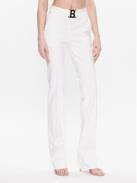 Blugirl Blumarine Blugirl Blumarine Traperice RA3142-T3546 Bijela Straight Leg
