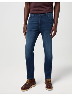Wrangler Wrangler Jeansy LARSTON Niebieski Slim Fit
