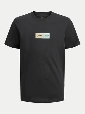 Jack&Jones Junior Jack&Jones Junior T-Shirt Bronx 12263282 Czarny Standard Fit