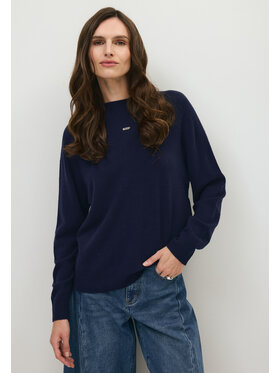 BIZUU BIZUU Kardigan WOOL WOOL SWEATER Modrá Standard Fit