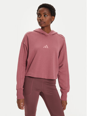 adidas adidas Sweatshirt ALL SZN French Terry 3-Stripes IY6848 Rosa Regular Fit