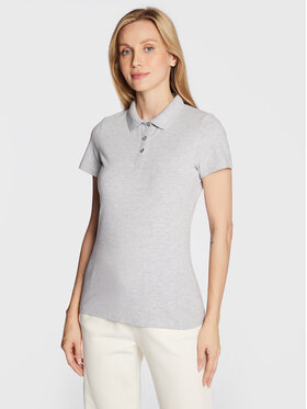 4F 4F Polohemd H4Z22-TSD356 Grau Regular Fit