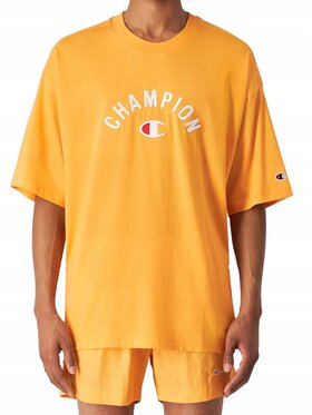 Champion Champion T-Shirt 220798-OS059 Pomarańczowy Standard Fit