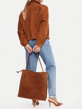 Coccinelle Coccinelle Дамска чанта SS6 Coccinelle Dulse Suede E1 SS6 11 01 01 Кафяв