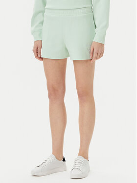 Guess Guess Szorty sportowe V5GD19 KC3D2 Zielony Relaxed Fit