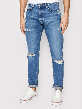 Pepe Jeans Pepe Jeans Džínsy Callen Crop PM206317 Modrá Relaxed Fit