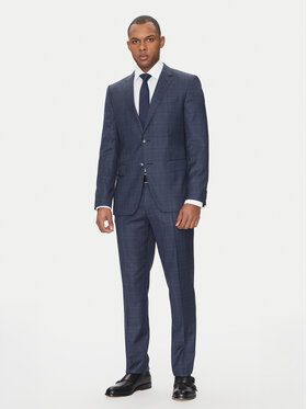 BOSS BOSS Anzug H-Huge 50535401 Blau Slim Fit