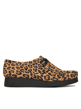 Clarks Clarks Poltopánky WallabeeEVOSh 26184612 Hnedá