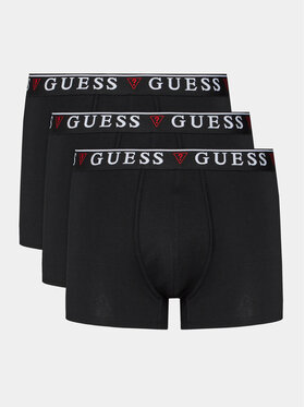 Guess Guess 3 darab boxer Brian U97G01 KCD31 Fekete