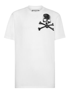 PHILIPP PLEIN PHILIPP PLEIN T-Shirt 881 Bílá Regular Fit