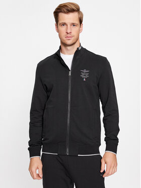 Aeronautica Militare Aeronautica Militare Mikina 232FE1756F459 Čierna Regular Fit