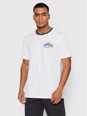 Under Armour Under Armour Тишърт Originators Athletics 1366460 Бял Relaxed Fit
