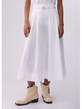 Liu Jo Liu Jo Spódnica maxi CA6274T297A11111 Biały Regular Fit