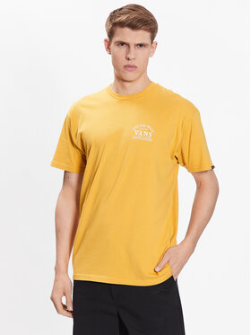 Vans Vans Tricou Ground Up VN0006DF Galben Regular Fit