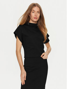 ViCOLO ViCOLO Särkpluus TS0495 Must Regular Fit