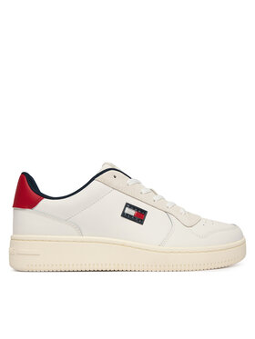 Tommy Jeans Tommy Jeans Sneakersy Tjm Retro Basket EM0EM01681 Biela