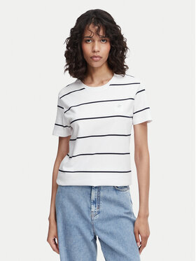 Beverly Hills Polo Club Beverly Hills Polo Club Tricou P-SS26W-TS0162 Alb Regular Fit
