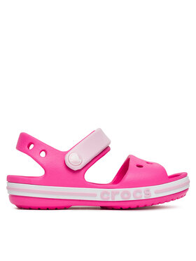 Crocs Crocs Sandały BAYABAND SANDAL T 211055-6QQ Różowy