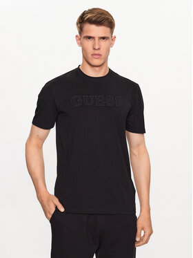 Guess Guess Majica Z2YI11 J1314 Črna Regular Fit