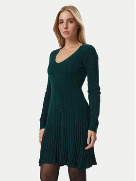 Guess Guess Rochie tricotată W6BK31 Z1443 Verde închis Regular Fit