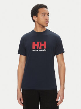 Helly Hansen Helly Hansen Tričko Logo 54596 Tmavomodrá Regular Fit