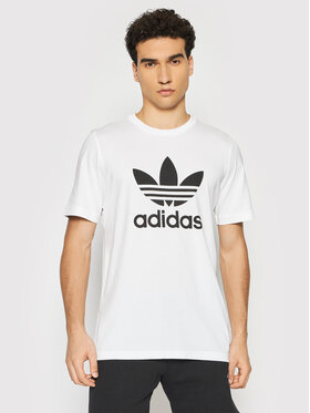 adidas adidas Marškinėliai adicolor Classics Trefoil H06644 Balta Regular Fit