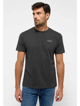 Mustang Mustang T-shirt AUSTIN Grigio Straight Fit