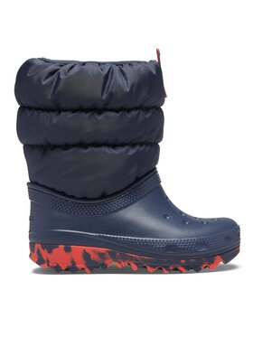 Crocs Crocs Schneeschuhe Crocs Classic Neo Puff Boot T 207683 Dunkelblau