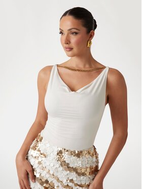 Marciano Guess Marciano Guess Top 5GGP07 6259A Bianco Regular Fit