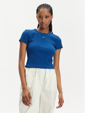 HUGO Hugo T-shirt Baby 50510749 Plava Slim Fit