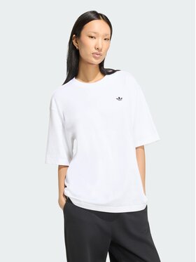 adidas adidas T-Shirt 165409 Biały Oversize