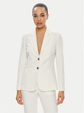 Rinascimento Rinascimento Švarkas CFC0118268003 Balta Regular Fit