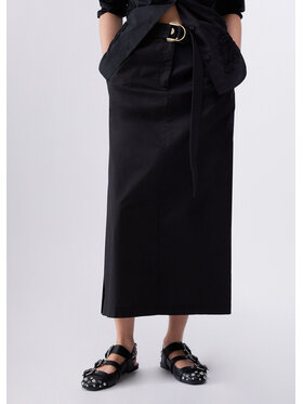 Liu Jo Liu Jo Spódnica maxi CA6324TS24622222 Czarny Regular Fit