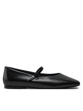Calvin Klein Calvin Klein Balerini Mary Jane Ballerina - Lth HW0HW02307 Negru