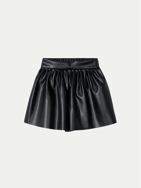 Mayoral Mayoral Pantaloncini in similpelle 4907 Nero Regular Fit