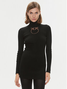 Pinko Pinko Tunică Tartaruga 102020 A18M Negru Slim Fit