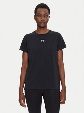 Under Armour Under Armour Φανελάκι τεχνικό Rival Core 1383648 Μαύρο Regular Fit