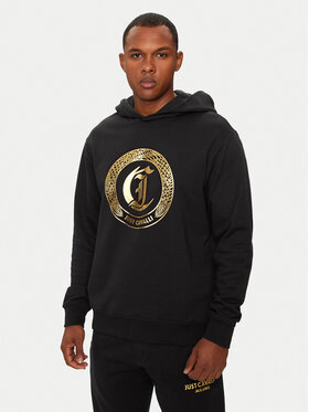 Just Cavalli Just Cavalli Bluză 77OAIT01 Negru Regular Fit