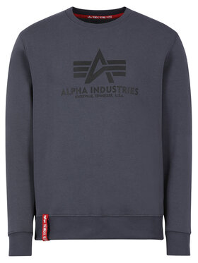 Alpha Industries Alpha Industries Bluza Basic 178302 Szary Regular Fit