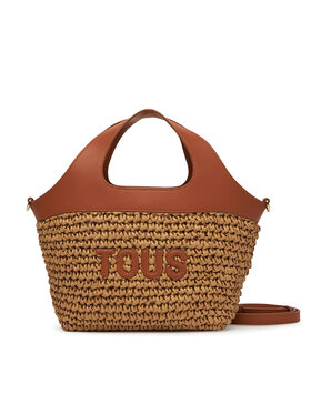 TOUS TOUS Handtasche Lirio Rafia 2002205343 Braun