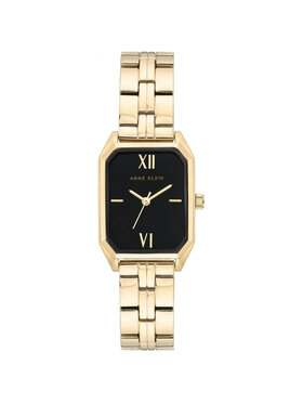 Anne Klein Anne Klein Zegarek AK-3774BKGB Złoty
