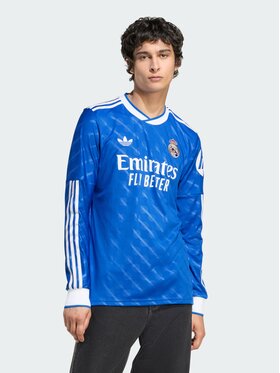 adidas adidas Koszulka techniczna Real Madrid Błękitny Slim Fit