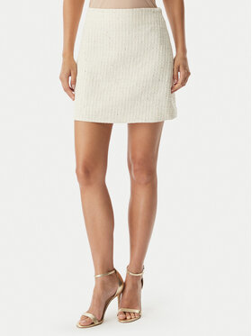 Rinascimento Rinascimento Tiesus sijonas CFC0128067003 Šviesiai smėlinė Slim Fit