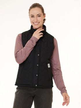 Weather Report Weather Report Weste Peggy WR213545 Schwarz Regular Fit