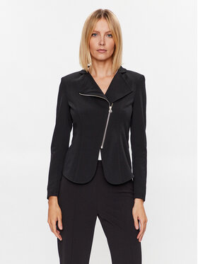 Rinascimento Rinascimento Žakete CFC0113105003 Melns Slim Fit
